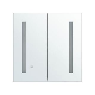 Beliani Armoire de toilette murale en Contreplaqué Moderne CHABUNCO  