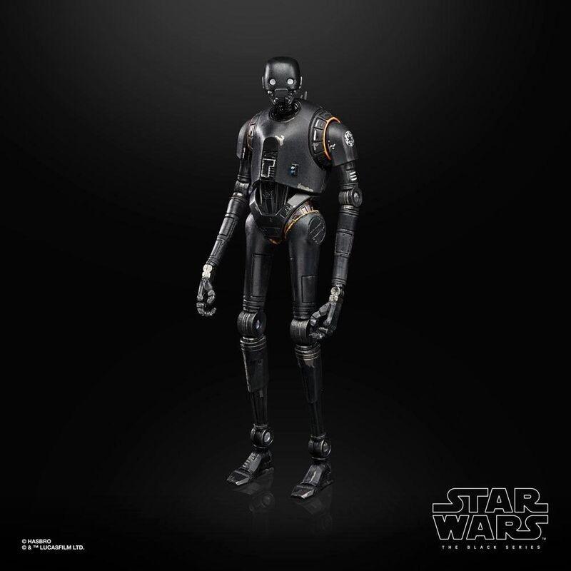 Hasbro  Star Wars K-2SO Schwarze Serie Figur 15cm 