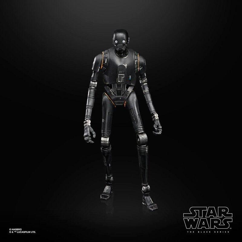 Hasbro  Star Wars K-2SO Schwarze Serie Figur 15cm 