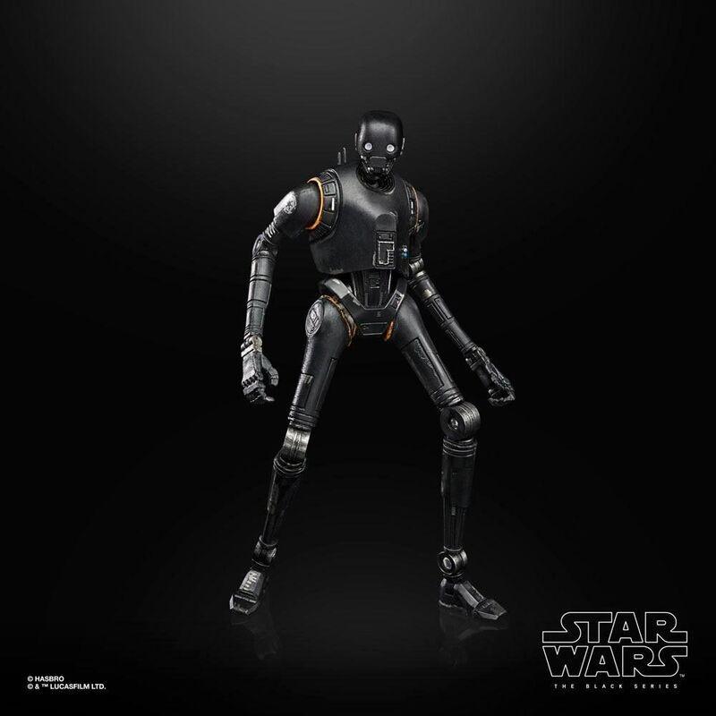 Hasbro  Star Wars K-2SO Schwarze Serie Figur 15cm 