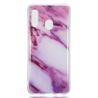 Cover-Discount  Galaxy A20e - Silikon Gummi Case Marmor 