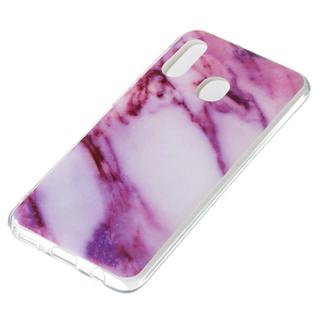 Cover-Discount  Galaxy A20e - Silikon Gummi Case Marmor 