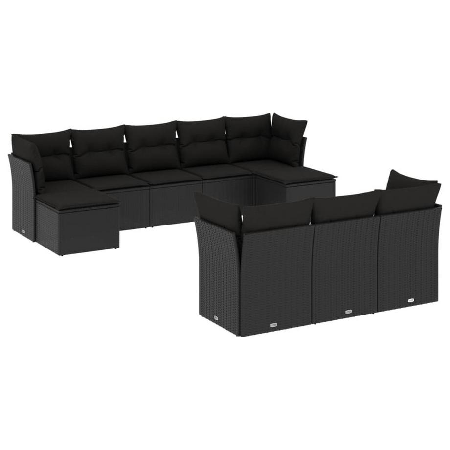 Garten sofagarnitur poly-rattan