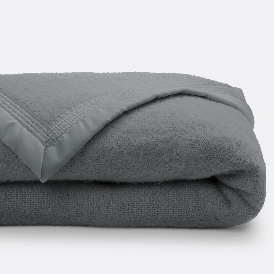 La Redoute Intérieurs Couverture en laine vierge Woolmark 350 gr/m²  