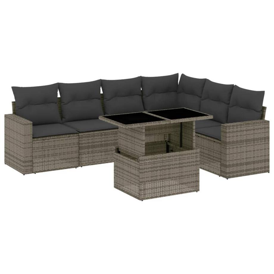 VidaXL Garten sofagarnitur poly-rattan  