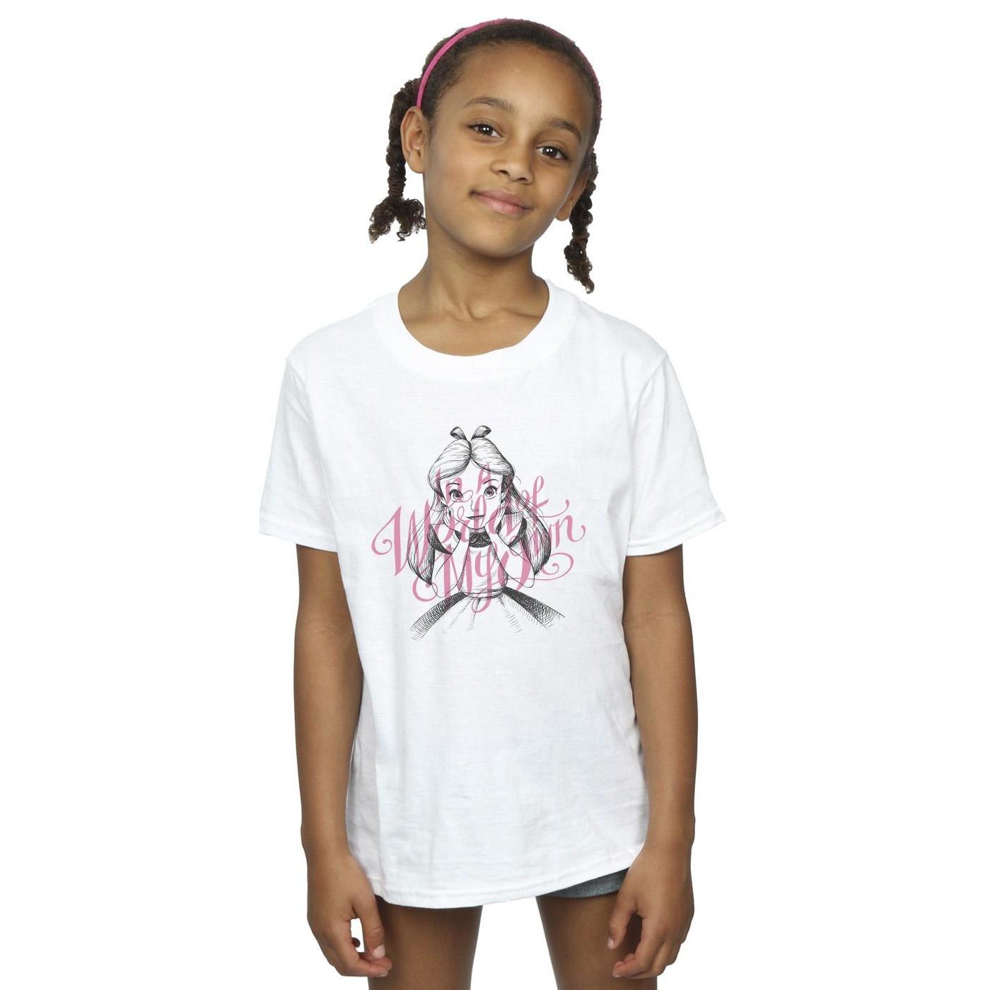 Disney  Alice In Wonderland In A World Of My Own TShirt 