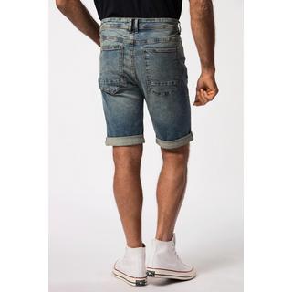 JP1880  Bermuda di jeans con FLEXNAMIC®, taglio speciale per l'addome e cinque tasche, fino alla tg. 72 