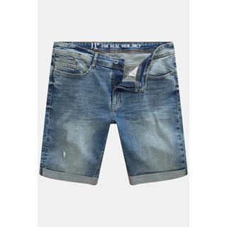 JP1880  Bermuda di jeans con FLEXNAMIC®, taglio speciale per l'addome e cinque tasche, fino alla tg. 72 