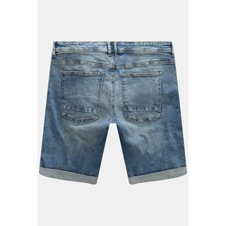 JP1880  Bermuda di jeans con FLEXNAMIC®, taglio speciale per l'addome e cinque tasche, fino alla tg. 72 