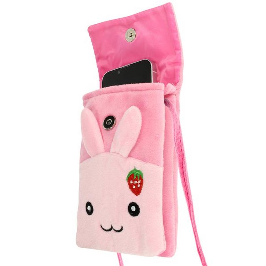 Avizar  Handytasche Kaninchen Design Rosa 