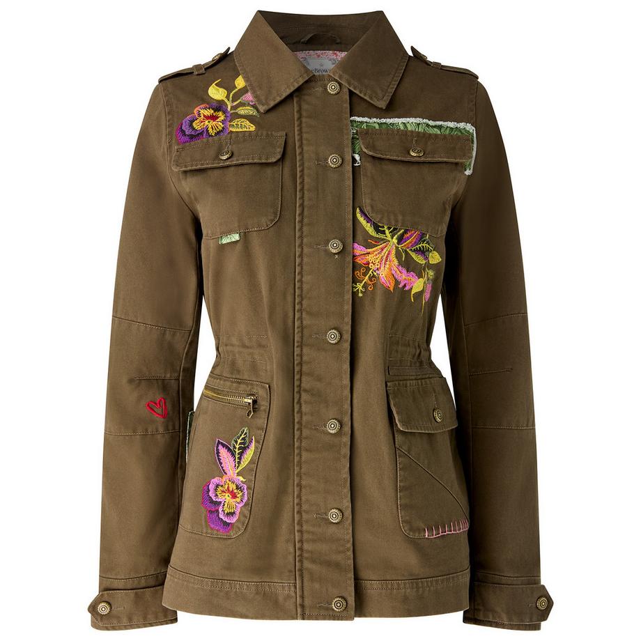 Joe Browns Bestickte Jacke im Militärstil  