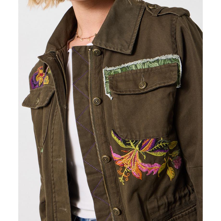 Joe Browns Bestickte Jacke im Militärstil  