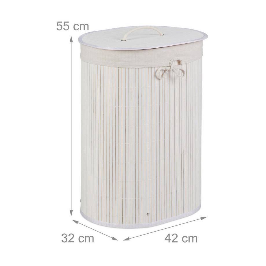 Northix Cesto ovale per la biancheria  