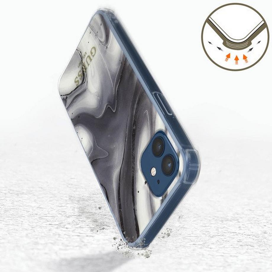 GUESS  Guess Marmor Hülle iPhone 12  12 Pro 