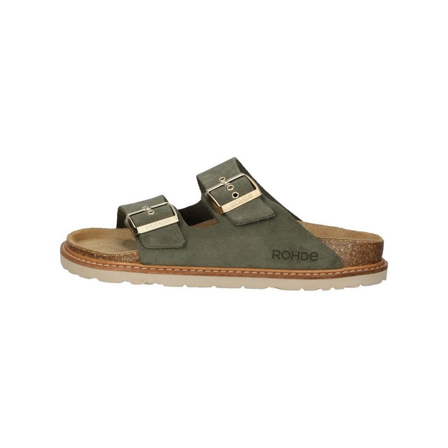 Rohde Pantofole con Fibbie  