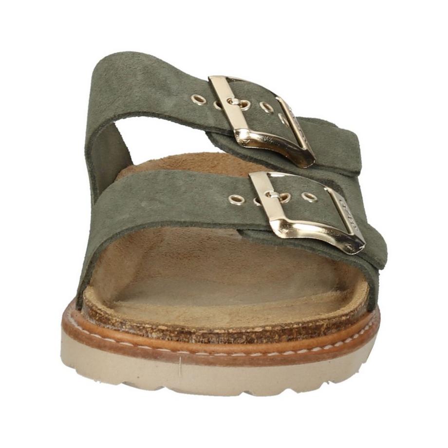 Rohde Pantofole con Fibbie  