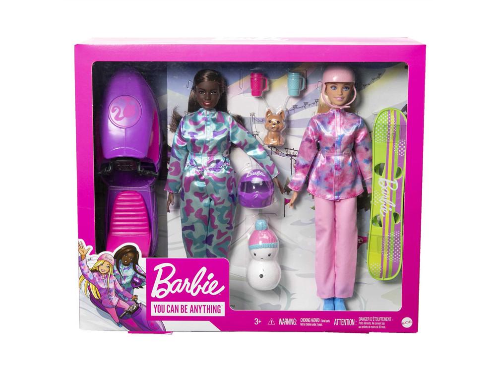 Mattel  Poupées Barbies Sports d'Hiver 