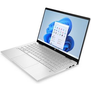 HP  Pavilion x360 14-ek2740nz Intel Core 5 150U Laptop 35,6 cm (14") Touchscreen Full HD 16 GB DDR4-SDRAM 1 TB SSD Wi-Fi 6E (802.11ax) Windows 11 Home Silber 