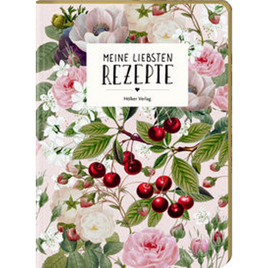 Hölker Verlag  Meine liebsten Rezepte - Einschreibbuch (Kirschen) 