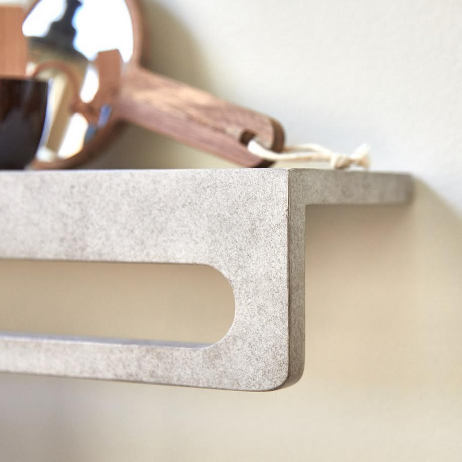 Tikamoon Wandhandtuchhalter Beton Grey Clea  