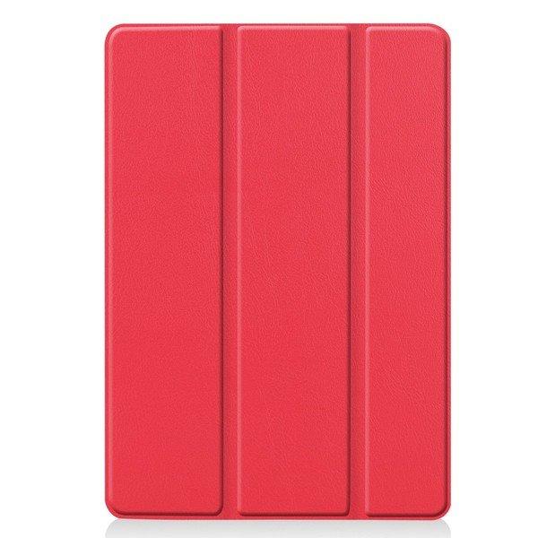 Cover-Discount  iPad 10.2 - Tri-fold Smart Leather Case rosso 