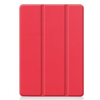 Cover-Discount  iPad 10.2 - Tri-fold Smart Leather Case rosso 