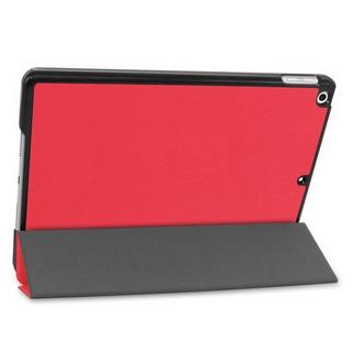 Cover-Discount  iPad 10.2 - Tri-fold Smart Leather Case rosso 