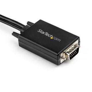 STARTECH.COM  StarTech.com 2m VGA auf HDMI Adapter mit USB-Audio - 1080p - Adapterkabel - aktiv - Stecker / Stecker 