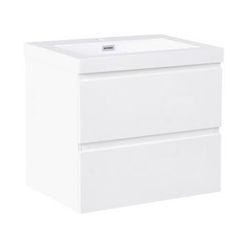 Wandmontierter Waschtischunterschrank mit Waschbecken aus MDF-Platte Modern CARDIEL