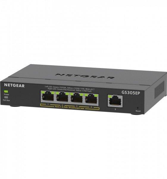 NETGEAR  GS305EP-100PES (5 Ports) 