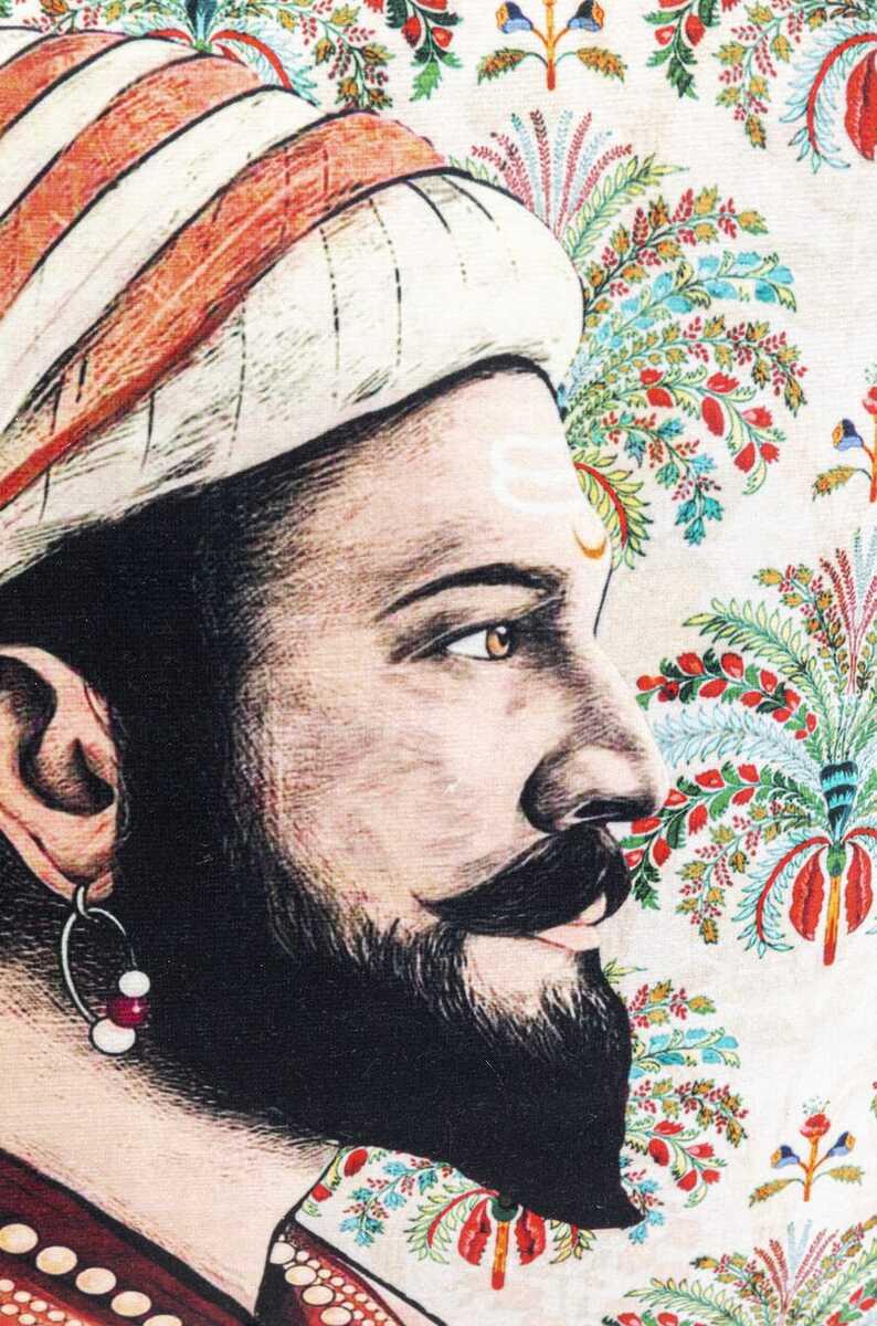 KARE Design Coussin Maharaja 43x43  