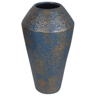 Beliani Vaso decorativo en Ceramica Retrò MASSA  