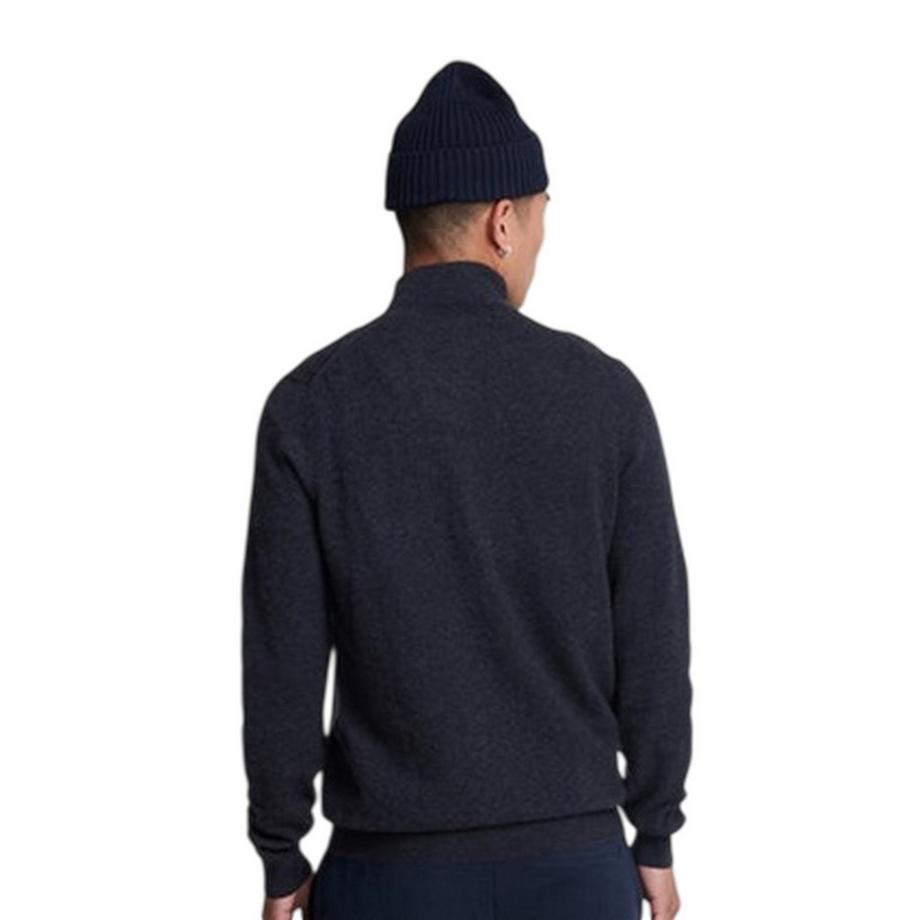 LYLE & SCOTT  Pullover Top, Reißverschluss, Gerippt, Langärmlig 