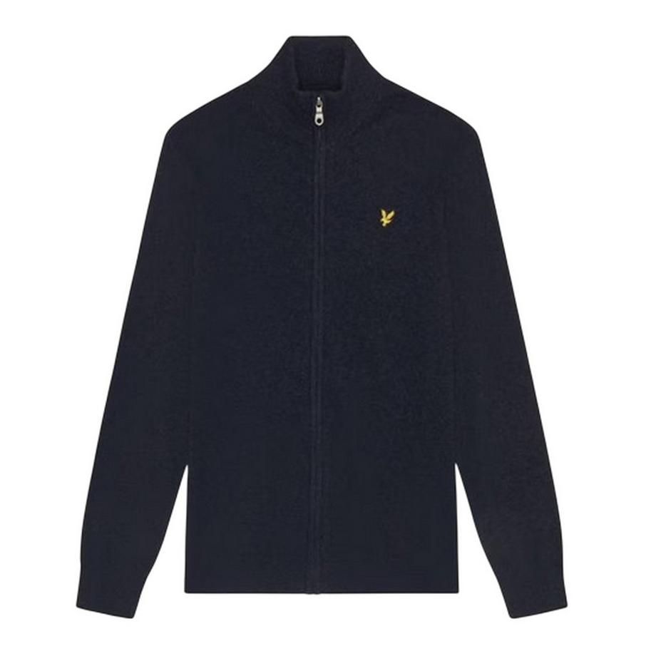 Pullover Top, Reißverschluss, Gerippt, Langärmlig