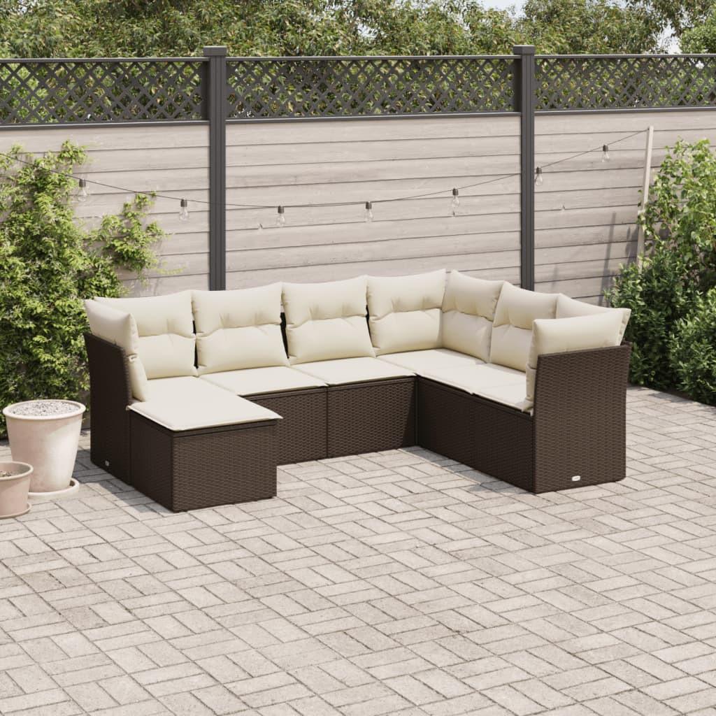 VidaXL Garten sofagarnitur poly-rattan  