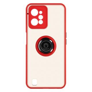 Avizar  Ring-Hülle für Realme C31 Rot 