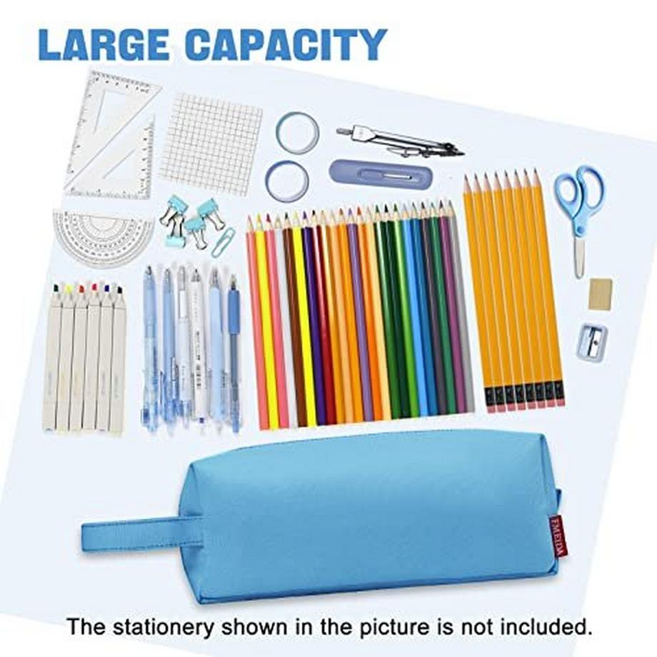 Only-bags.store Trousse à crayons vintage pour adolescents pour le bureau et l'université  