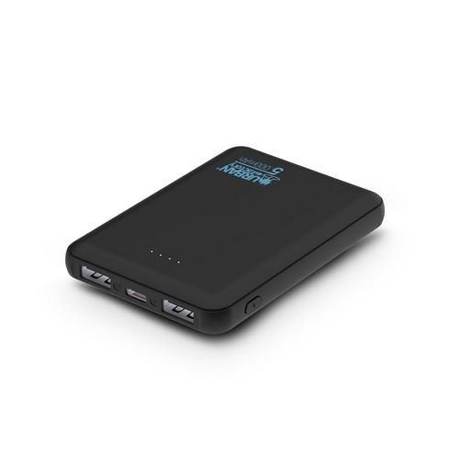 Batterie externe Urban Factory UPB05UF Juicee Max Powerbank 5000 mAh Noir