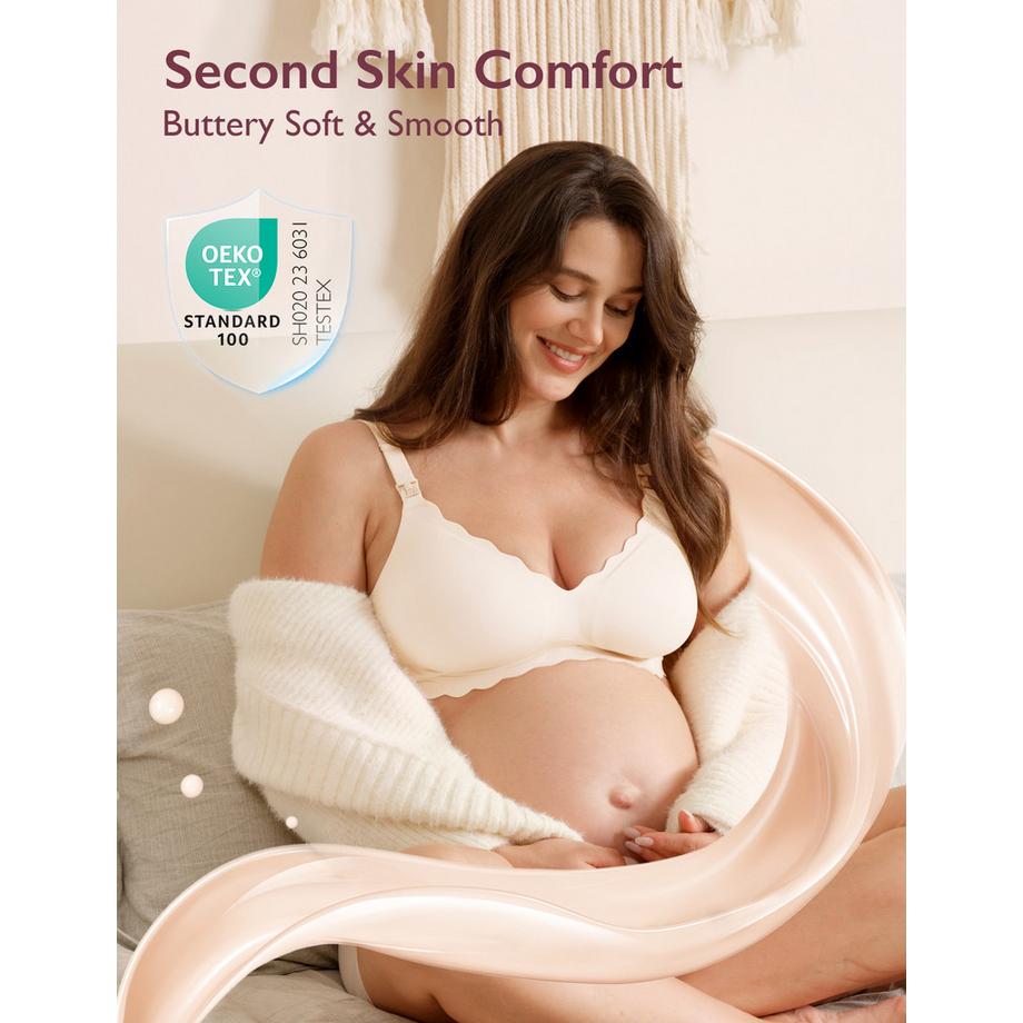 Momcozy Soutien-gorge d'allaitement push-up sans couture YN46  