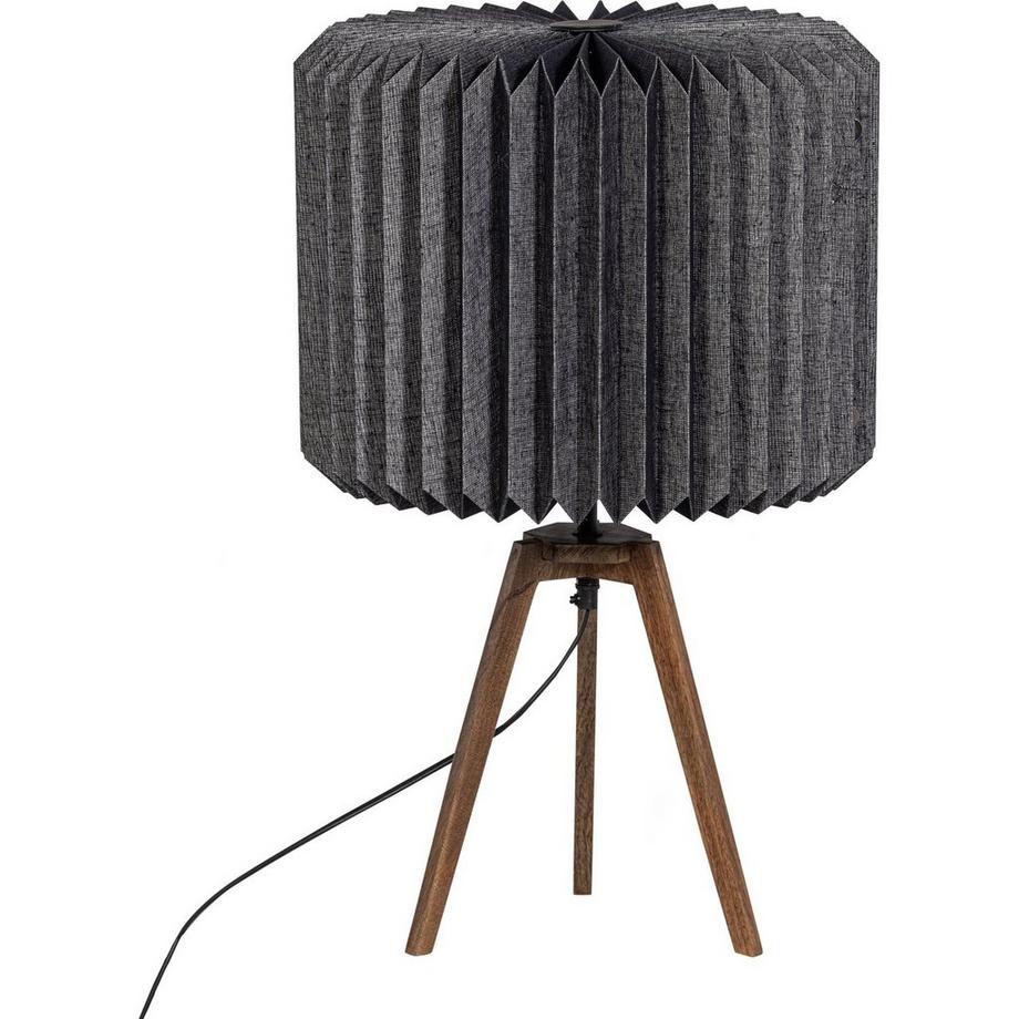 Lampe de table Bones papier noir