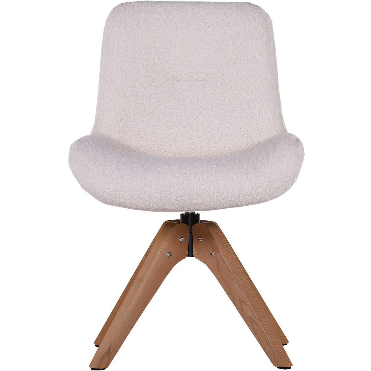 mutoni Fauteuil Holly blanc  