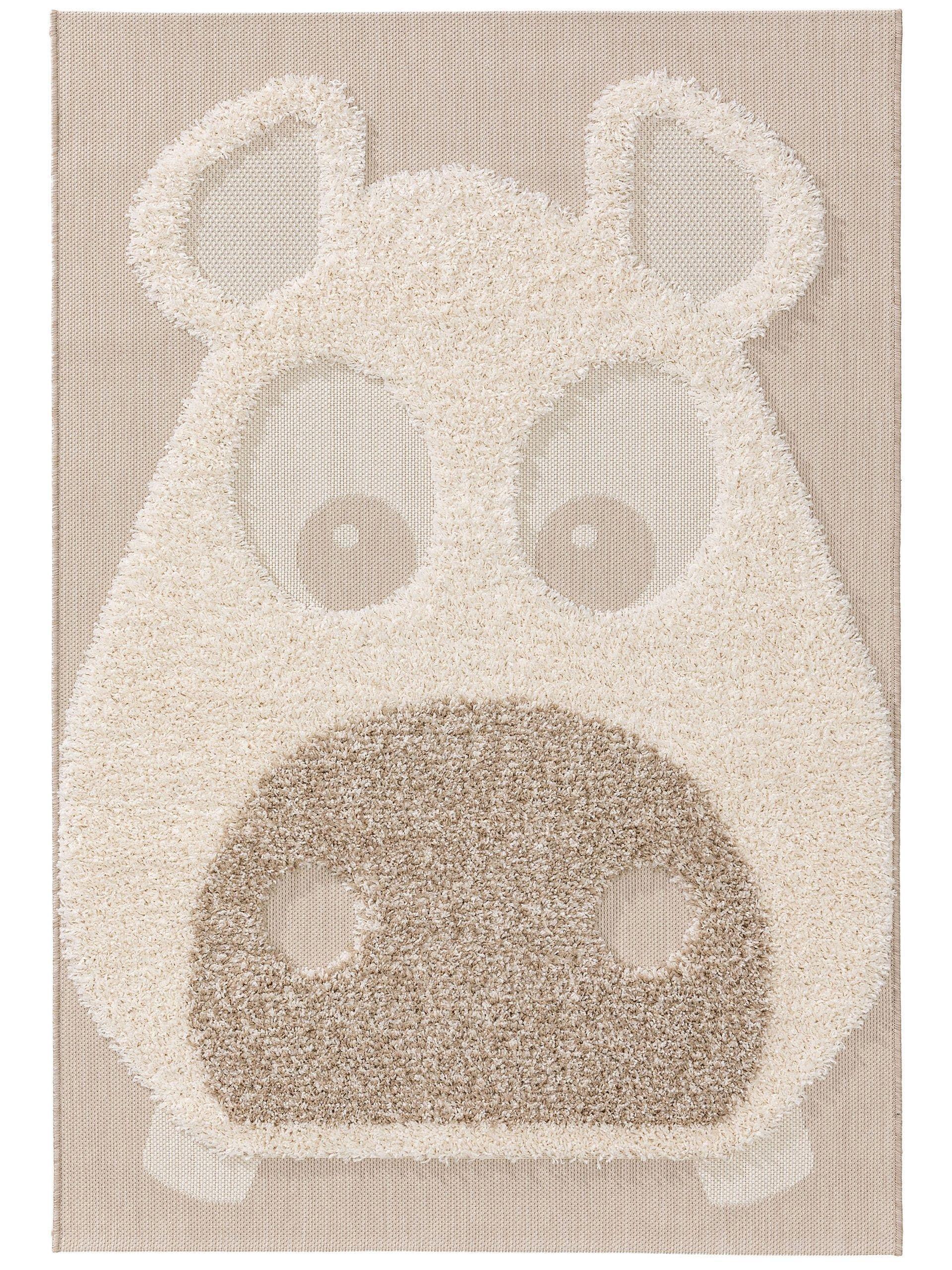 Benuta Tapis enfant Carlo Crème/Taupe  