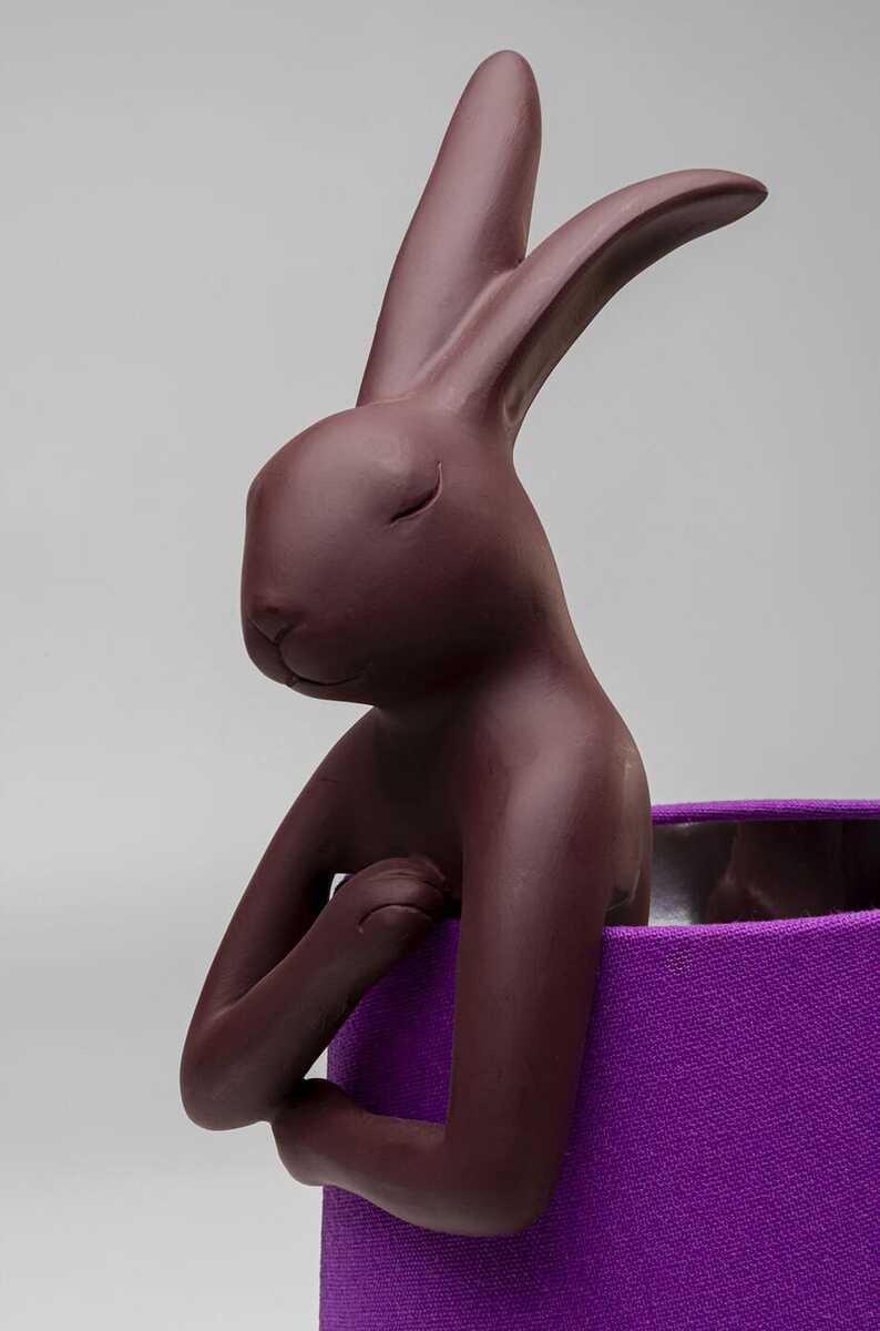 KARE Design Lampe de table Animal Rabbit rouge violet 50  