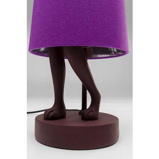 KARE Design Lampe de table Animal Rabbit rouge violet 50  