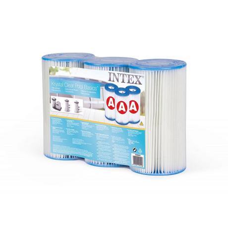 Intex  Filterfilter Typ A – für die Poolpumpe Intex 29000 – 3 Stück 
