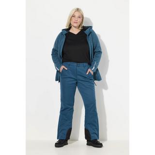 Ulla Popken  Pantalon Softshell déperlant, avec fermeture à scratch et pare-neige 