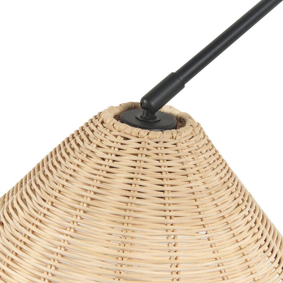 Beliani Lampe murale en Rotin  PALENA  