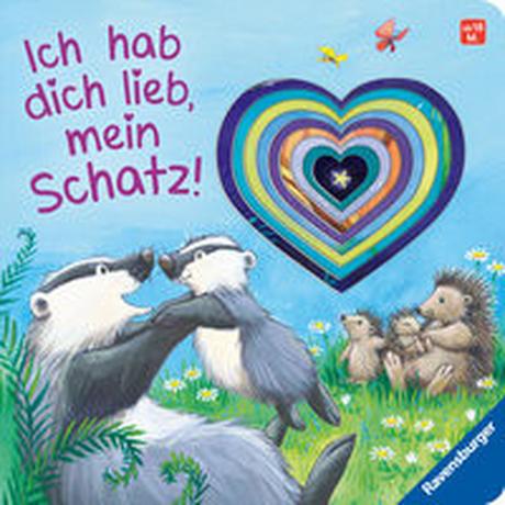 Ich hab dich lieb, mein Schatz! Reider, Katja; Chapman, Jane (Illustrationen) Gebundene Ausgabe 