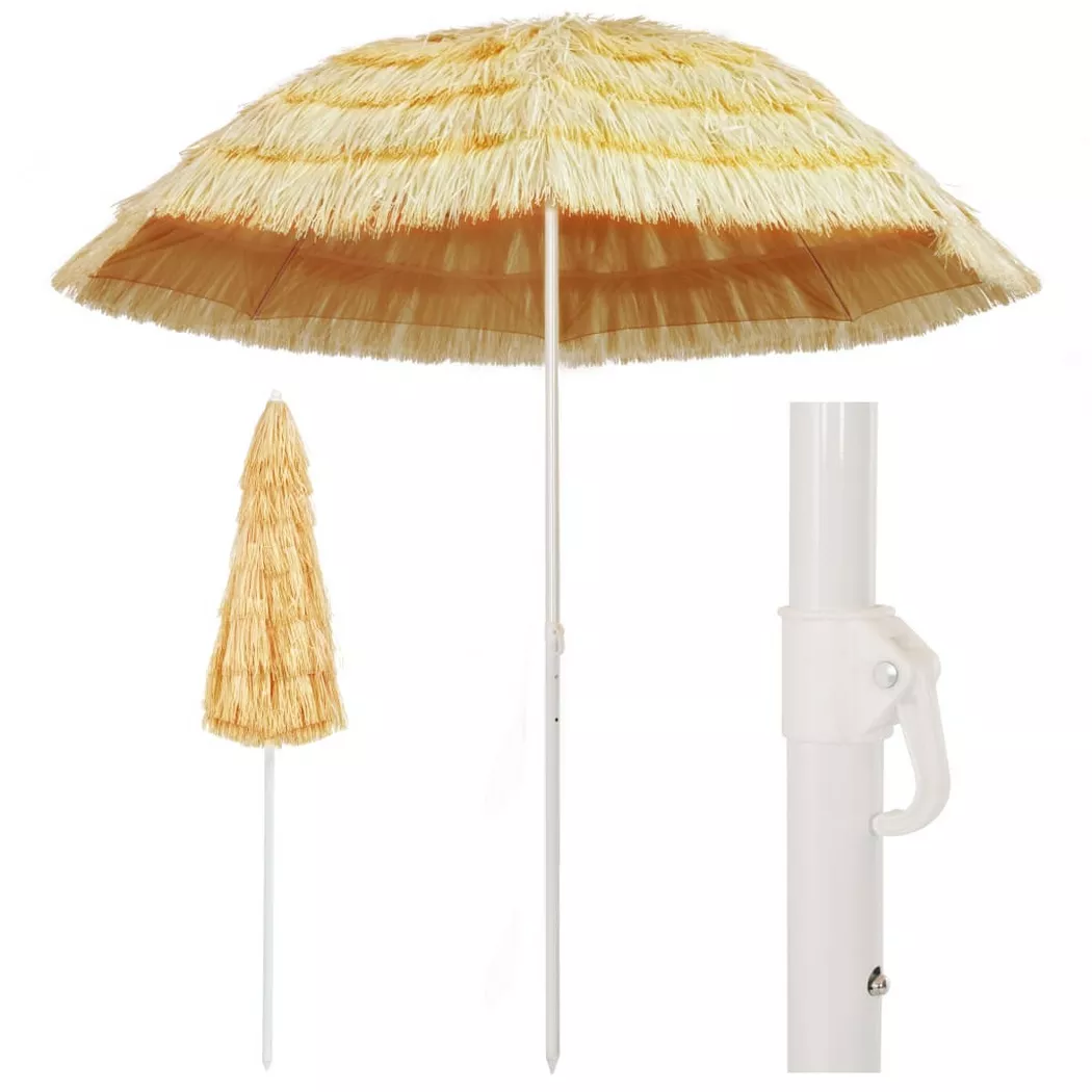 VidaXL - parasole, One Size, Marrone