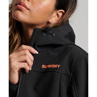 Superdry  veste imperméabe à capuche softshe code trekker 